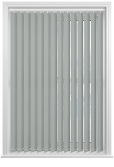 Trinity (FR Blackout), Heron Grey - Vertical Blind
